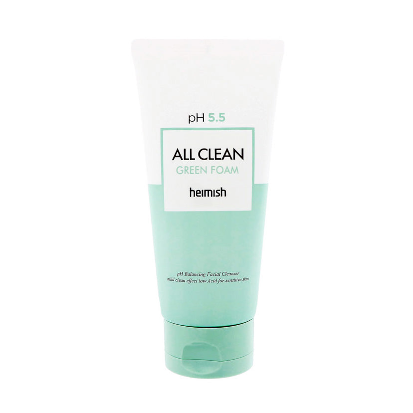 Heimish All Clean Green Foam - Peaches&Creme Shop K-Beauty and Skincare Malta