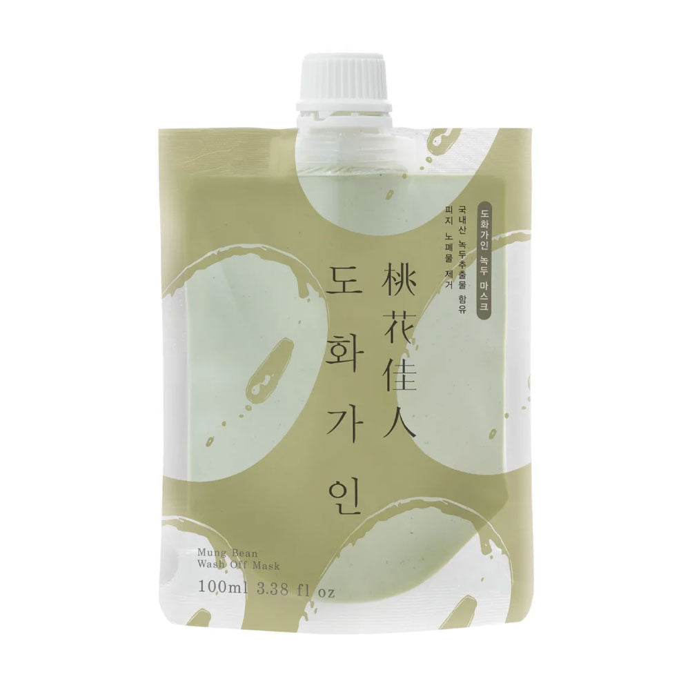 HOUSE OF DOHWA Mung Bean Wash Off Mask - Peaches&amp;Creme Shop Korean Skincare Malta