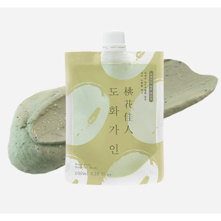 HOUSE OF DOHWA Mung Bean Wash Off Mask - Peaches&amp;Creme Shop Korean Skincare Malta