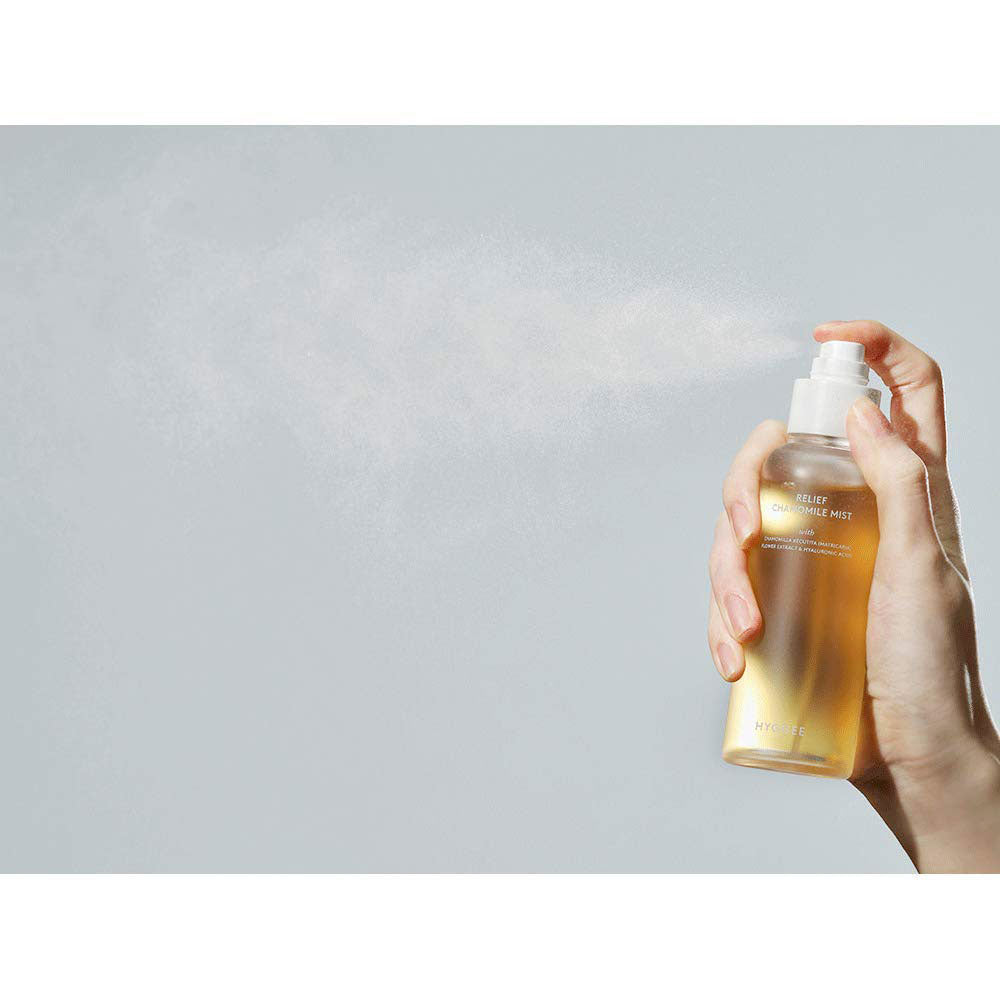 HYGGEE Relief Chamomile Mist- Peaches&Creme Shop Korean Skincare Malta