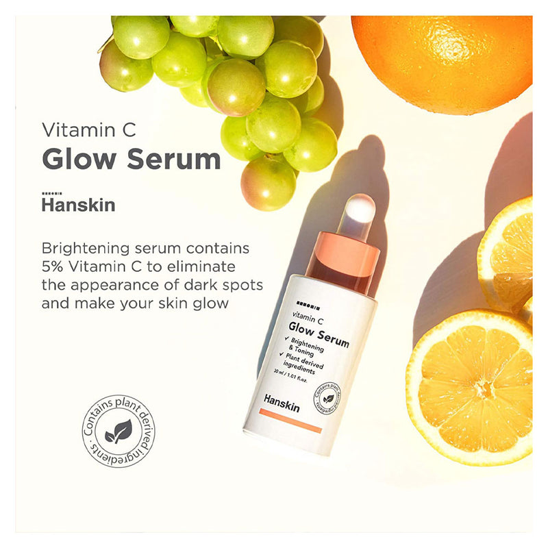 Hanskin Vitamin C Glow Serum - Peaches&Creme Shop Korean Skincare Malta