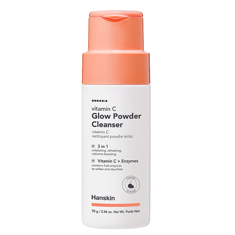 Hanskin Vitamin C Glow Powder Cleanser - Peaches&Creme Shop Korean Skincare Malta