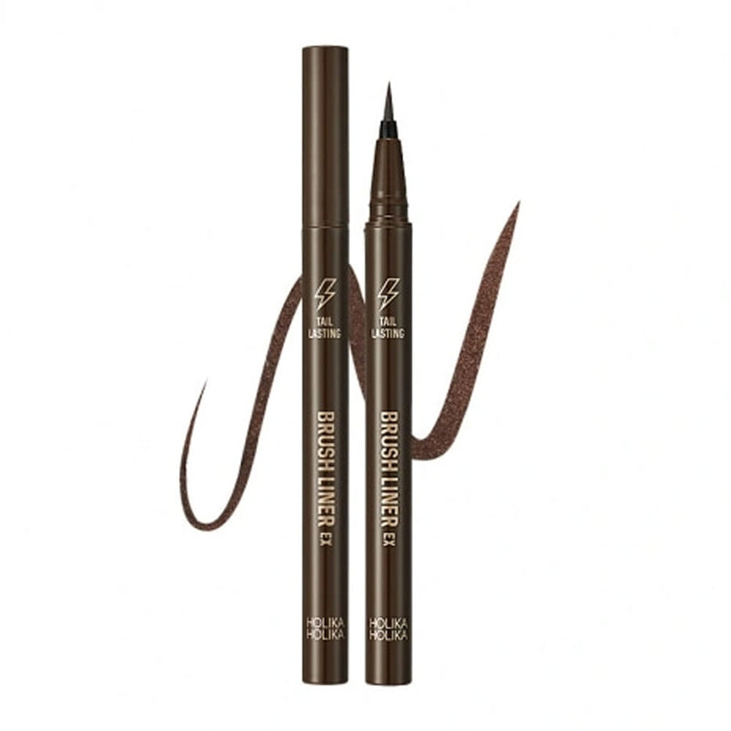 Holika Holika Tail Lasting Brush Liner - Peaches&Creme Shop Korean Skincare Malta