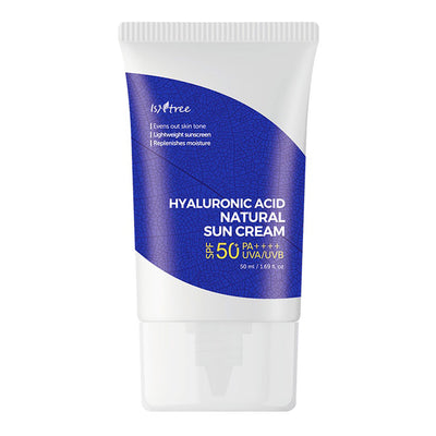 Isntree Hyaluronic Acid Natural Sun Cream - Peaches&Creme Shop Korean Skincare Malta