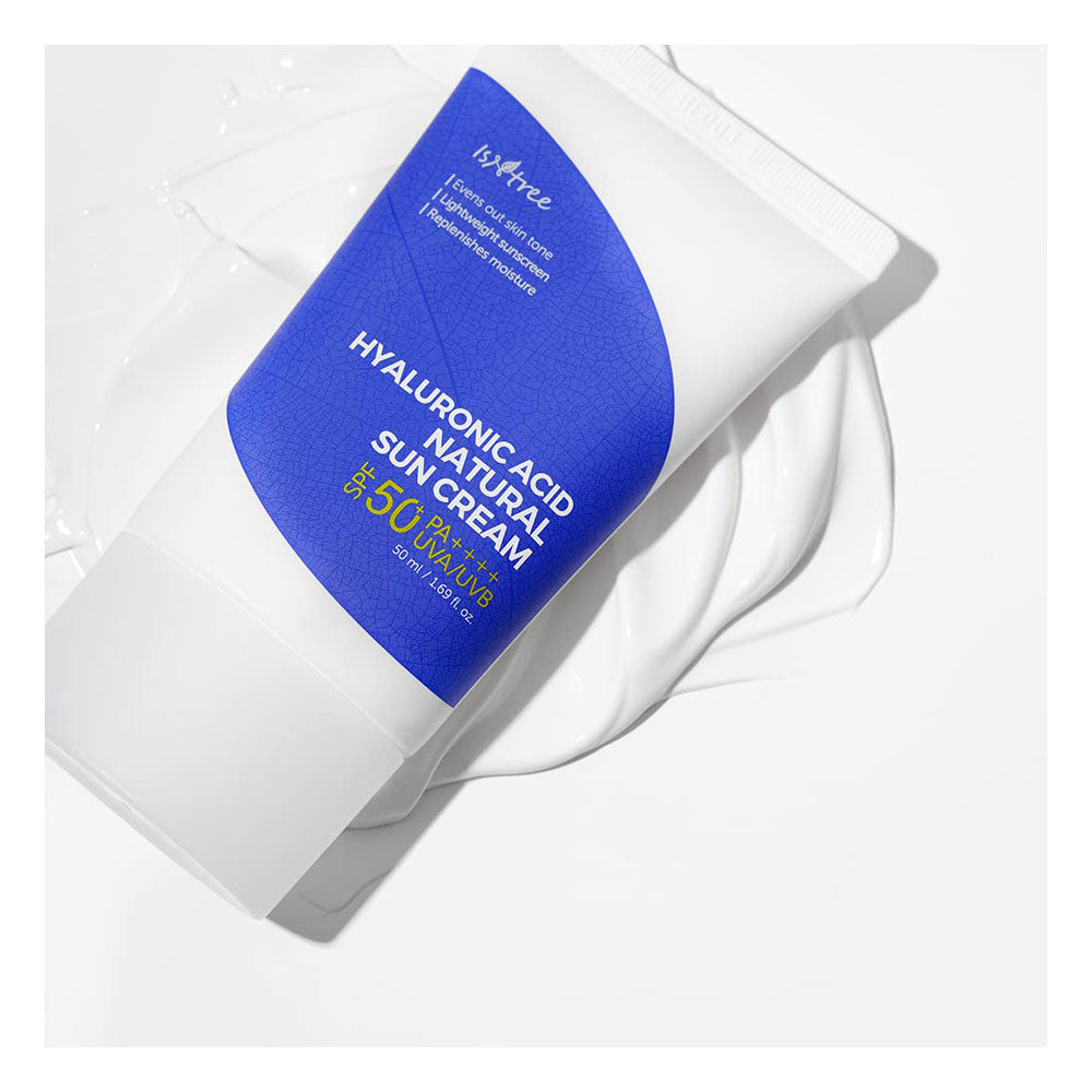 Isntree Hyaluronic Acid Natural Sun Cream - Peaches&Creme Shop Korean Skincare Malta