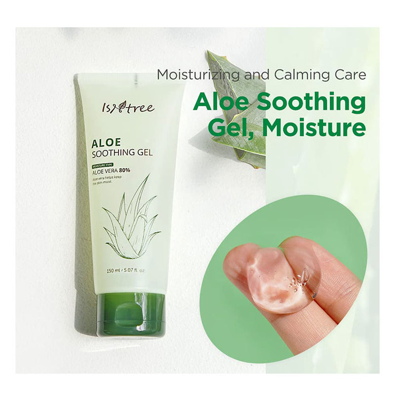 ISNTREE Aloe Soothing Gel [Moisture Type] - Peaches&Creme Shop Korean Skincare Malta