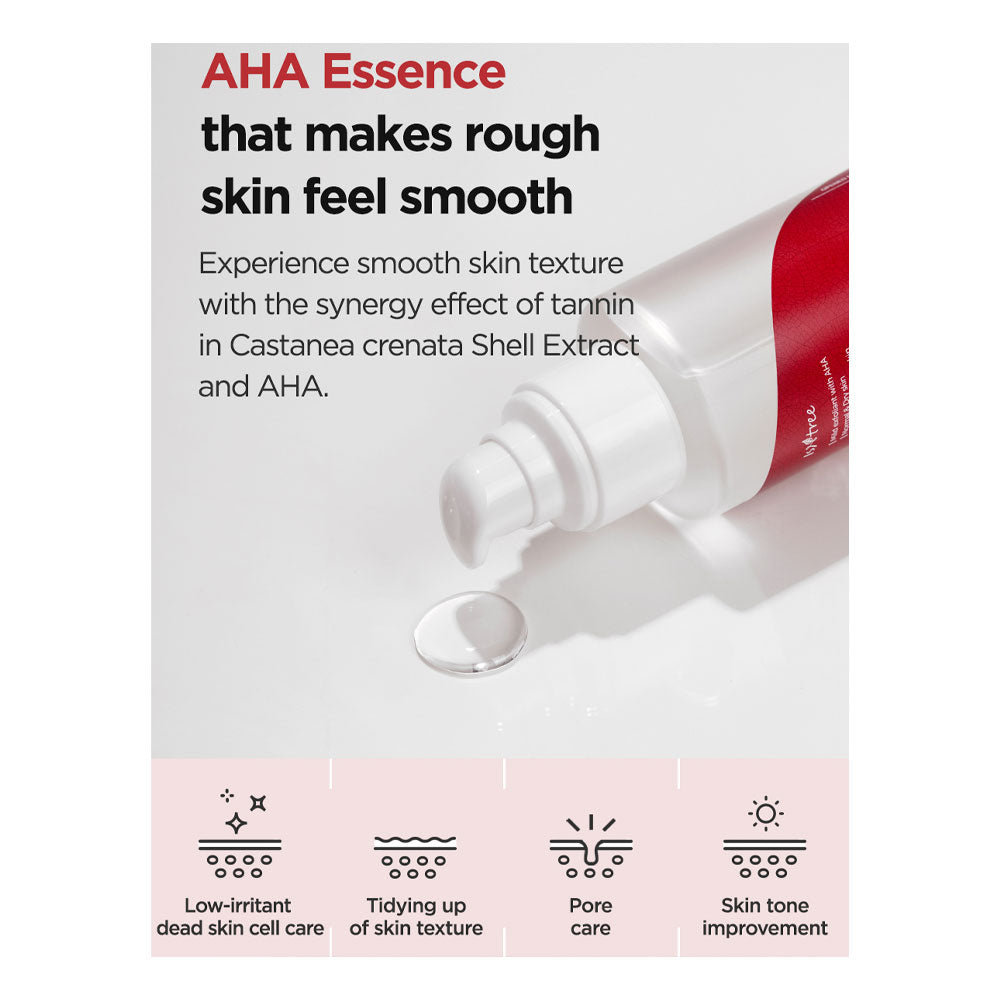 Isntree Chestnut 8% AHA - Peaches&Creme Shop Korean Skincare Malta