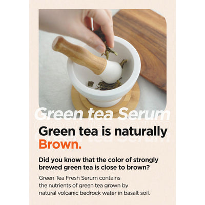 ISNTREE Green Tea Fresh Serum - Peaches&Creme Shop Korean Skincare Malta