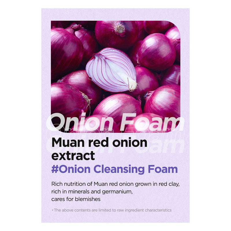 ISNTREE Onion Newpair Cleansing Foam - Peaches&Creme Shop Korean Skincare Malta