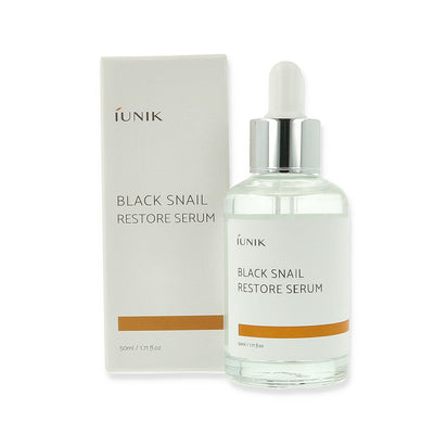 iUnik Black Snail Restore Serum - Peaches&Creme Shop Korean Skincare Malta