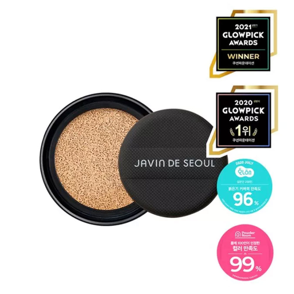 Javin De Seoul Wink Foundation Pact - Peaches&Creme Shop Korean Skincare Malta