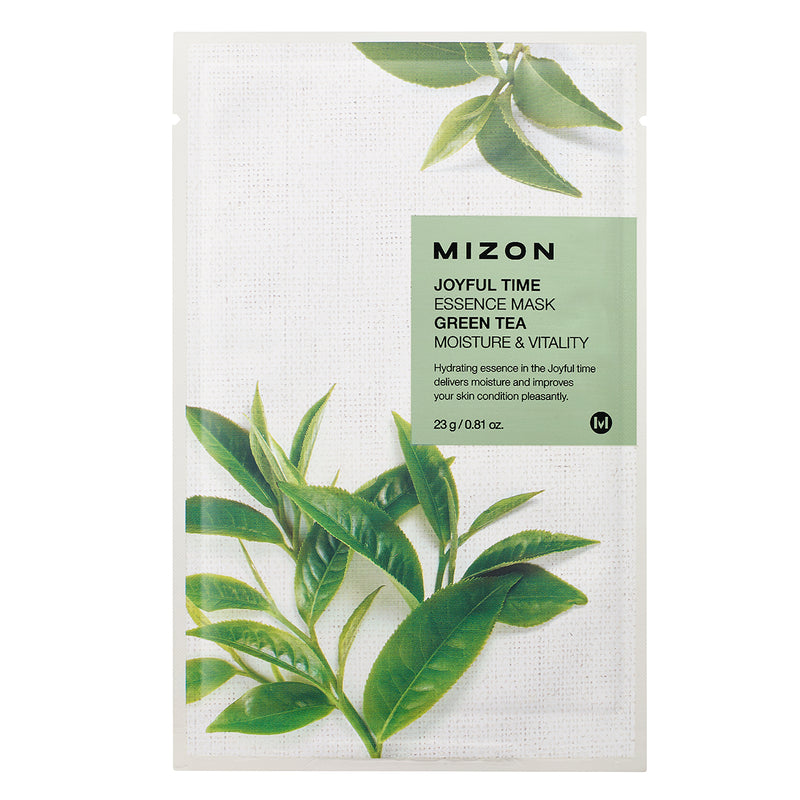Mizon Joyful Time Essence Mask [Green Tea] - Peaches&Creme Shop Korean Skincare Malta