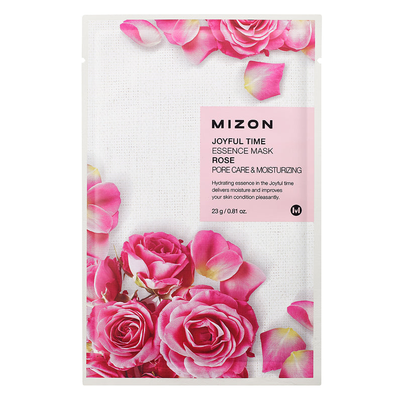 Mizon Joyful Time Essence Mask [Rose] -Peaches&Creme Shop Korean Skincare Malta