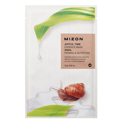 Mizon Joyful Time Essence Mask [Snail] - Peaches&Creme Shop Korean Skincare Malta