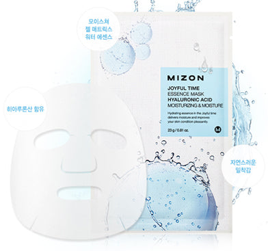 Mizon Joyful Essence Mask [Hyaluronic Acid] - Peaches&Creme Shop Korean Skincare Malta