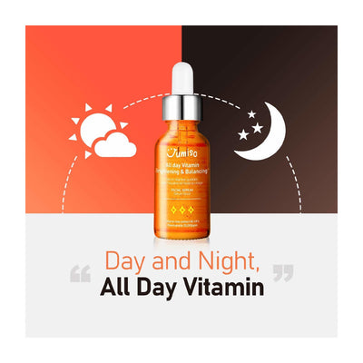 Jumiso All day Vitamin Brightening & Balancing Facial Serum - Peaches&Creme Shop Korean Skincare Malta