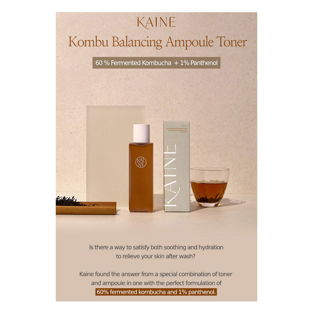 KAINE Kombu Balancing Ampoule Toner - Peaches&Creme Shop Korean Skincare Malta