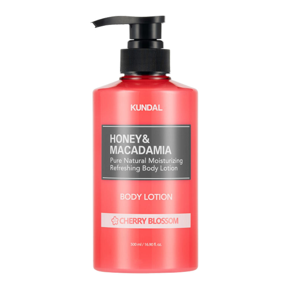 KUNDAL Honey & Macadamia Body Lotion - Peaches&Creme Shop Korean Skincare Malta