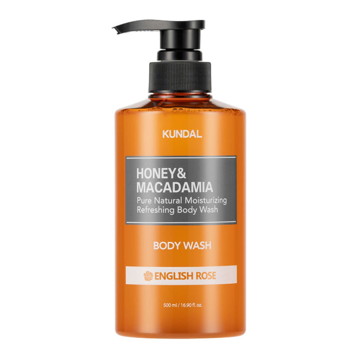 KUNDAL Honey & Macadamia Body Wash - Peaches&Creme Shop Korean Skincare Malta
