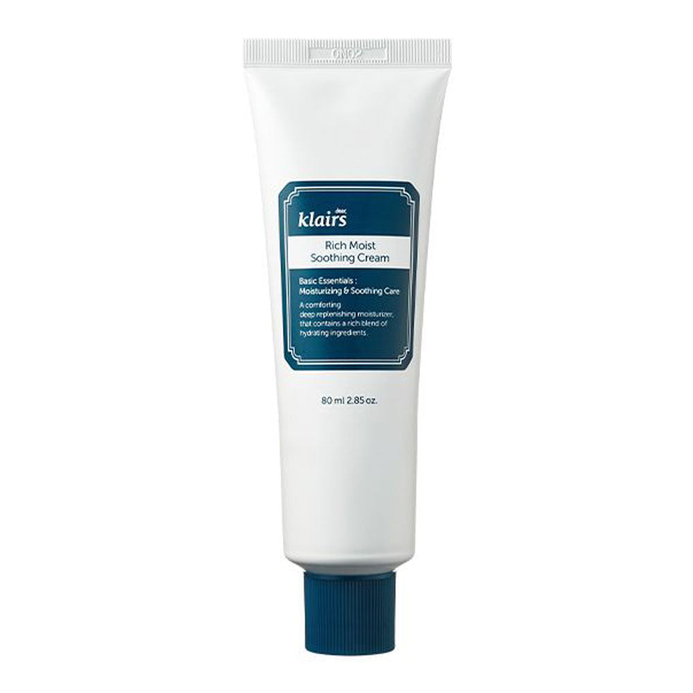 Klairs Rich Moist Soothing Cream - Peaches&Creme Korean Skincare Malta