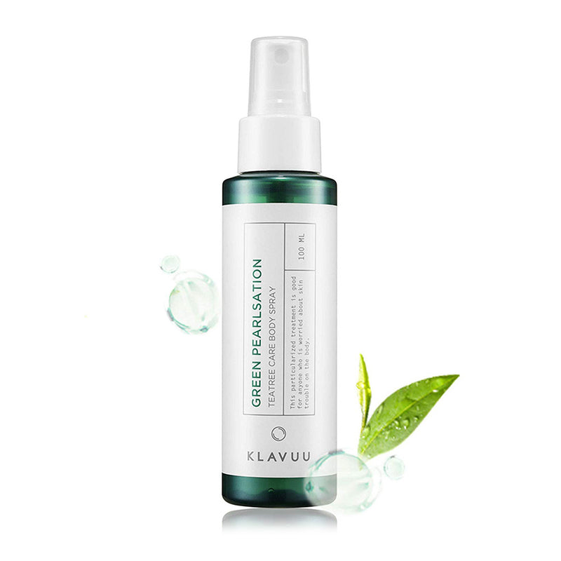 Green Pearlsation Tea Tree Care Body Spray - Peaches&Crème K-Beauty and Skincare