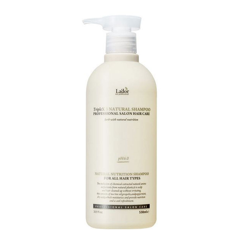 La'dor TripleX3 Natural Shampoo - Peaches&Creme Shop Korean Skincare Malta