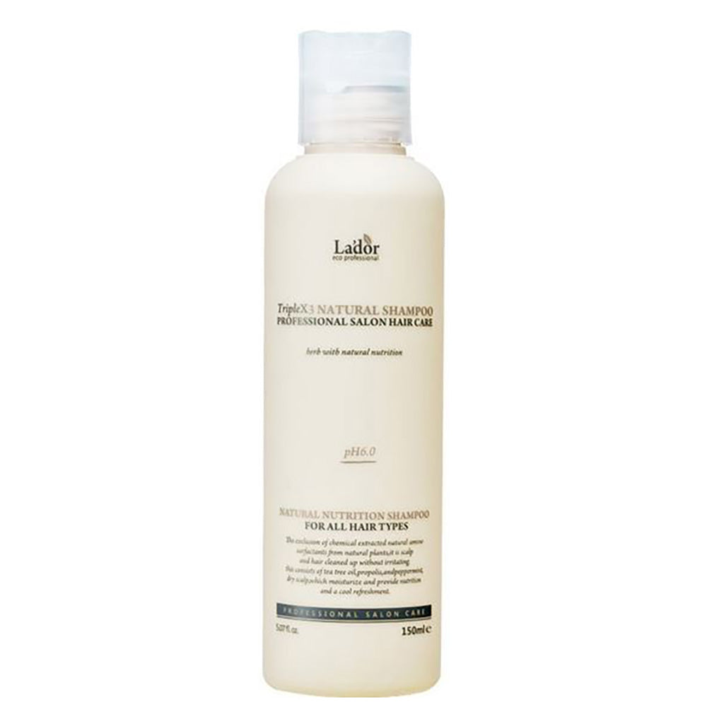 La'dor TripleX3 Natural Shampoo - Peaches&Creme Shop Korean Skincare Malta