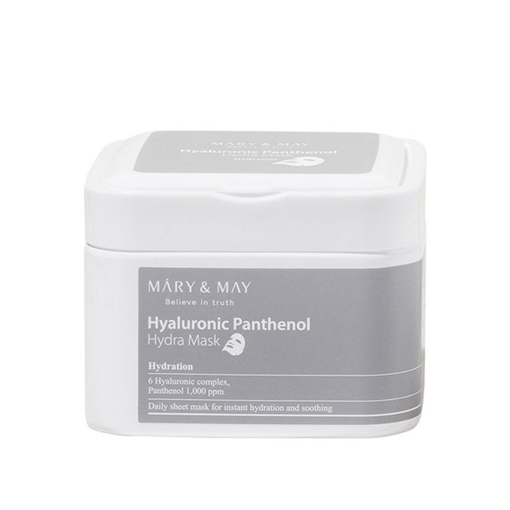 MARY & MAY Hyaluronic Panthenol Hydra Mask - Peaches&Creme Shop Korean Skincare Malta