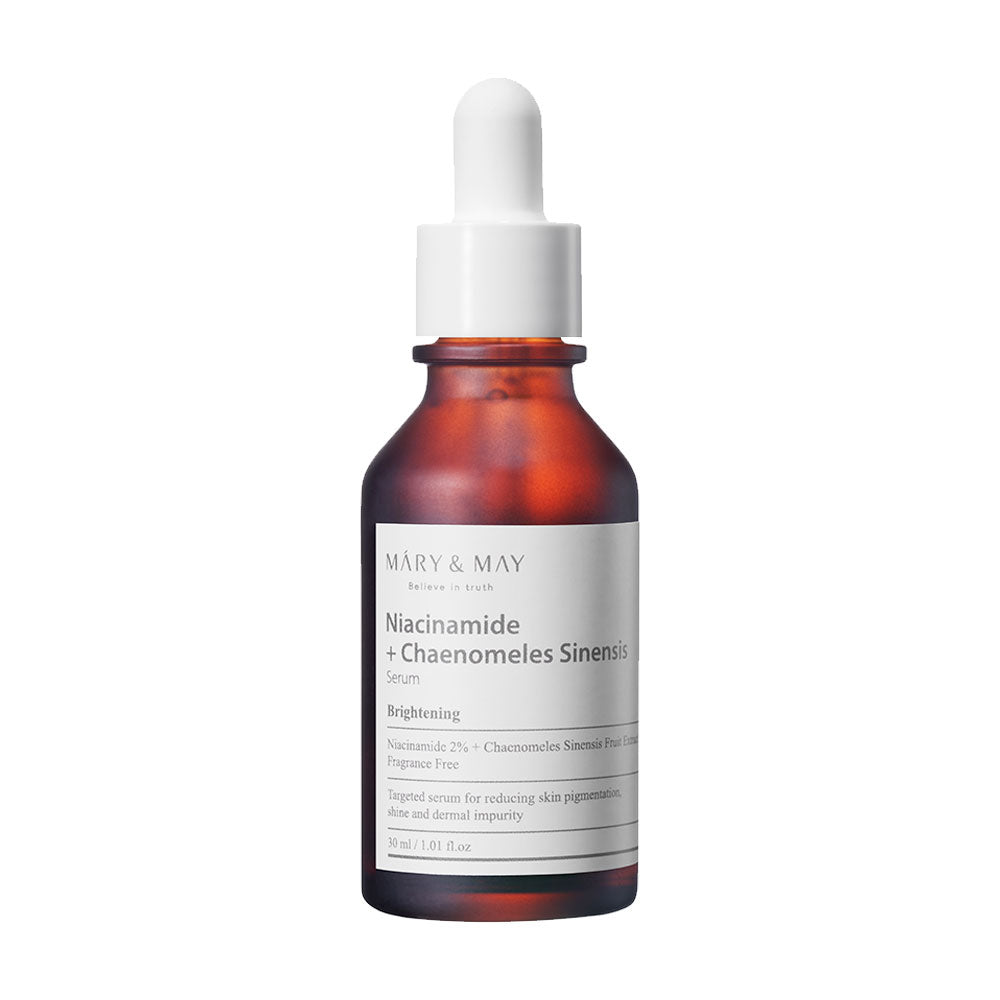 MARY & MAY Niacinamide + Chaenomeles Sinensis Serum - Peaches&Creme Shop Korean Skincare Malta