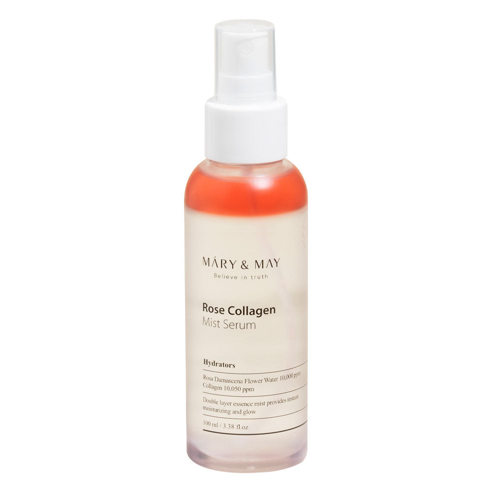 MARY & MAY Rose Collagen Mist Serum - Peaches&Creme Shop Korean Skincare Malta