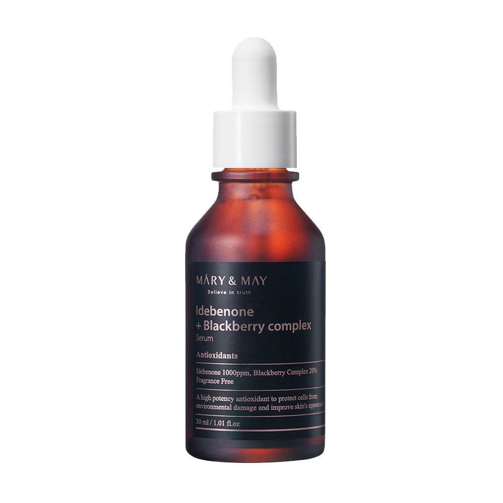 MARY & MAY Idebenone + Blackberry Complex Serum - Peaches&Creme Shop Korean Skincare Malta