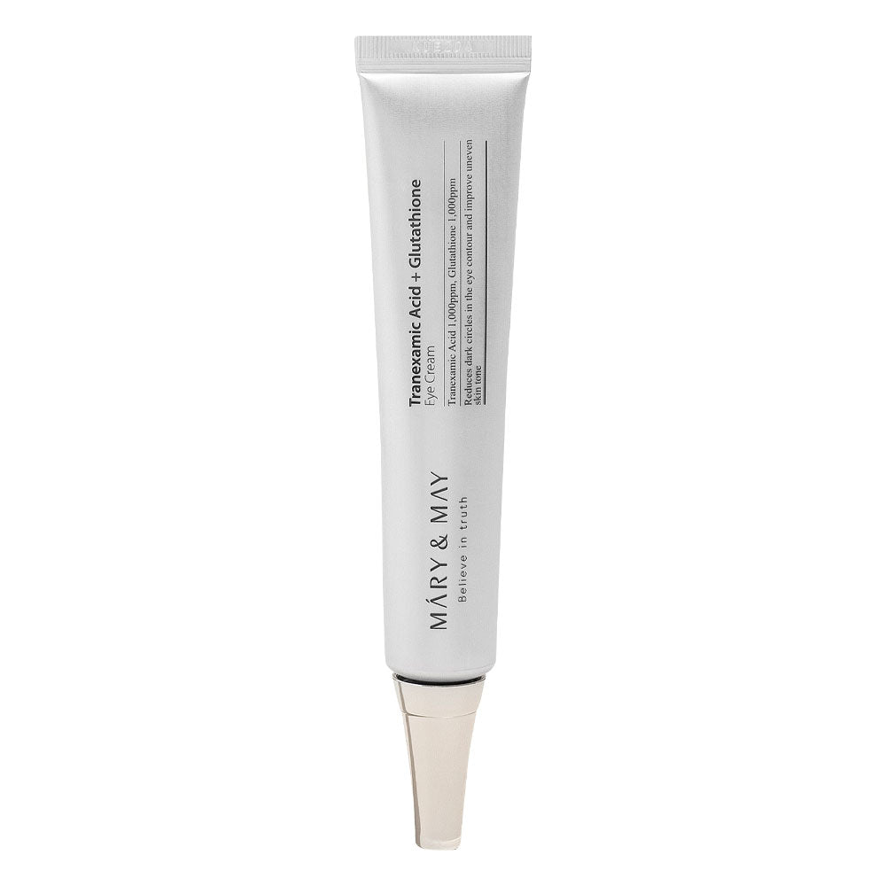 MARY & MAY Tranexamic Acid + Glutathione Eye Cream - Peaches&Creme Shop Korean Skincare Malta