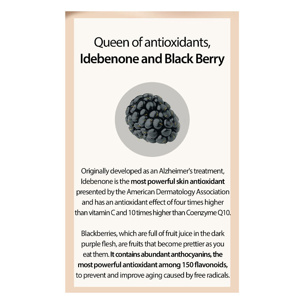 MARY & MAY Idebenone Blackberry Intense Cream - Peaches&Creme Shop Korean Skincare Malta