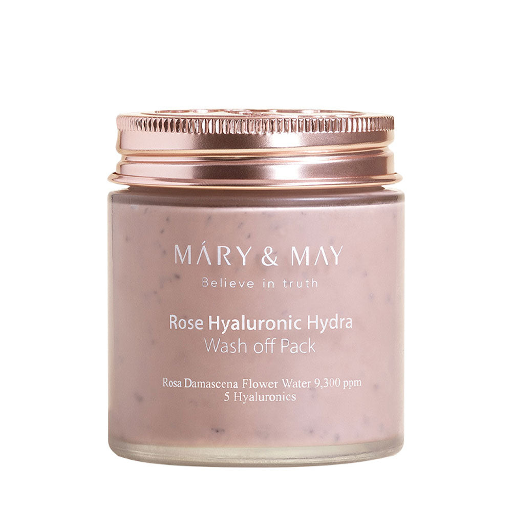 MARY&MAY Rose Hyaluronic Hydra Wash Off Pack- Peaches&Creme Shop Korean Skincare Malta