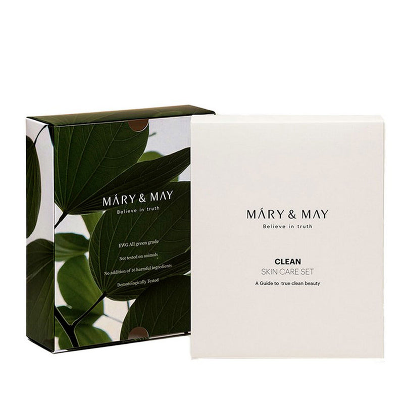 MARY & MAY Clean Skincare Gift Set - Peaches&Creme Shop Korean Skincare Malta