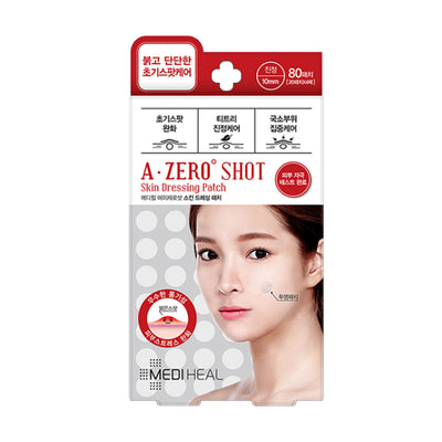 MEDIHEAL A-Zero Shot Skin Dressing Spot Patch - Peaches&Creme Shop Korean Skincare Malta