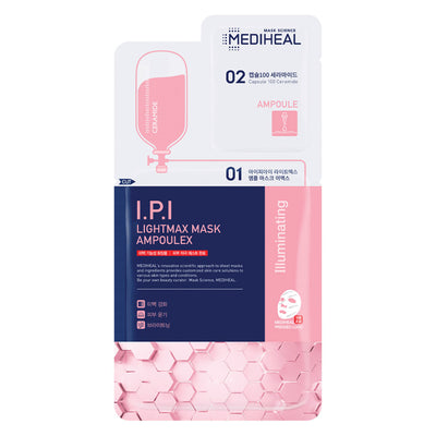 Mediheal I.P.I Lightmax Mask Ampoulex - Peaches&Creme Shop Korean Skincare Malta