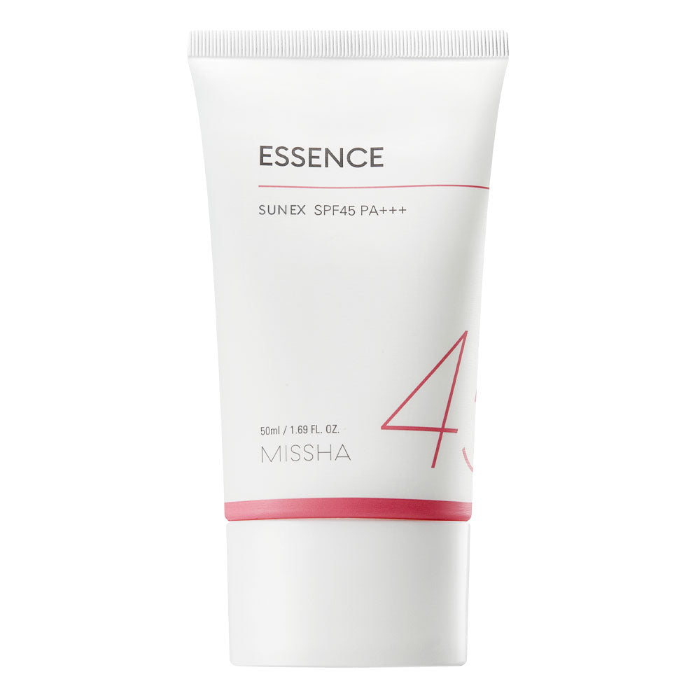 MISSHA All Around Safe Block Essence Sun SPF45/PA+++ - Peaches&Creme Shop Korean Skincare Malta