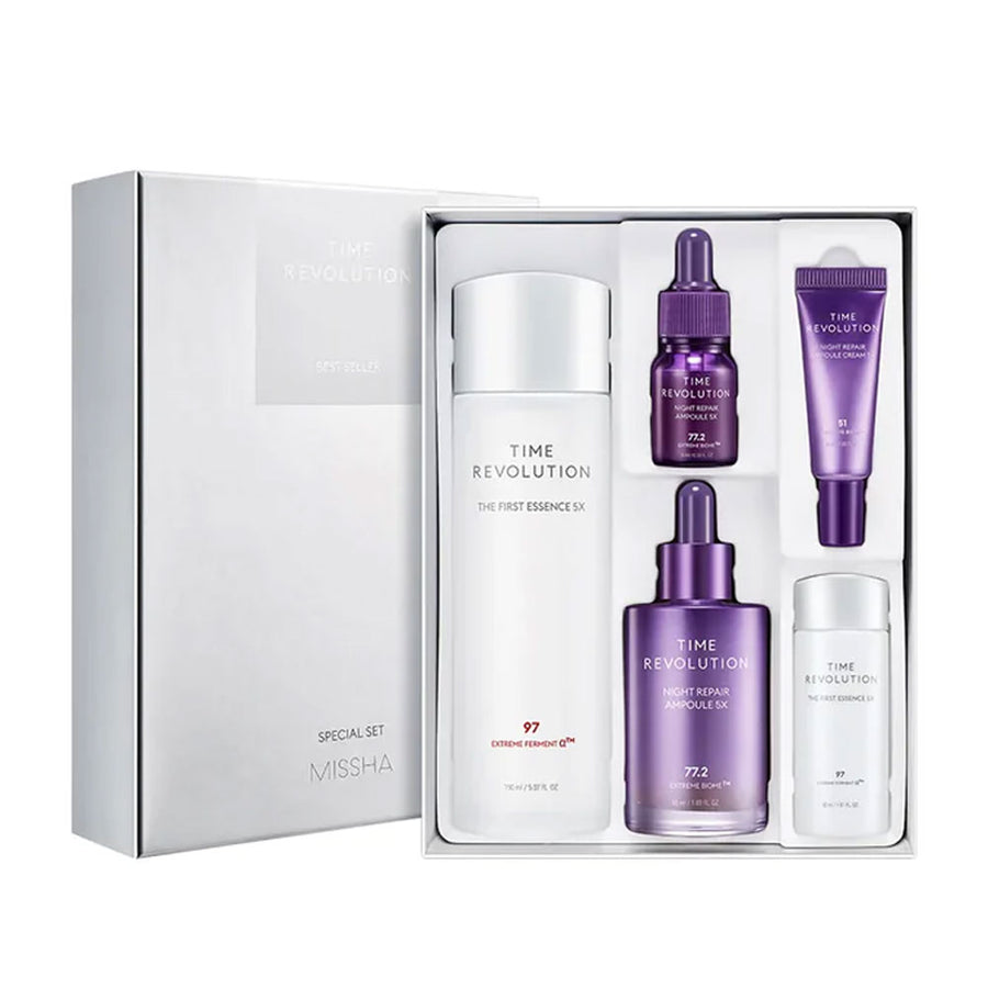 MISSHA Time Revolution Best Seller Special Set - Peaches&Creme Shop Korean Skincare Malta