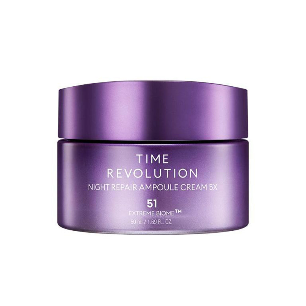 Missha Time Revolution Night Repair Ampoule Cream 5X - Peaches&Creme Shop Korean Skincare Malta