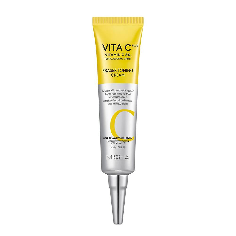 Missha Vita C Plus Eraser Toner Cream - Peaches&amp;Creme Shop Korean Skincare Malta