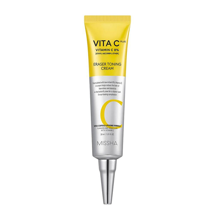 Missha Vita C Plus Eraser Toner Cream - Peaches&amp;Creme Shop Korean Skincare Malta