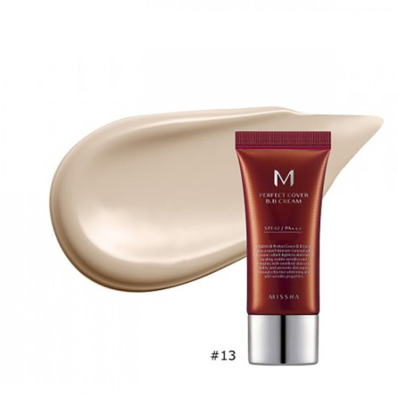 Missha M Perfect Cover BB Cream - Peaches&Creme Shop Korean Skincare Malta