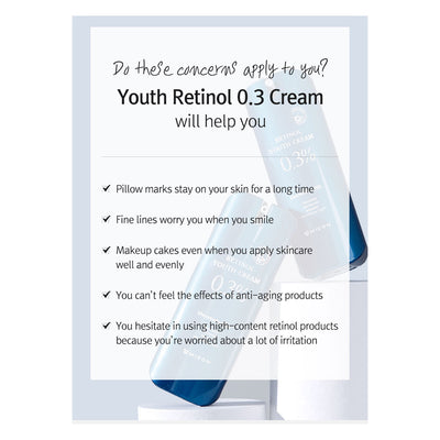 Mizon 0.3% Retinol Youth Cream - Peaches&Creme Shop Korean Skincare Malta