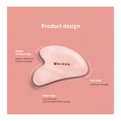 Mizon Facial Massage Roller And Gua-Sha Set - Peaches&Creme Shop Korean Skincare Malta