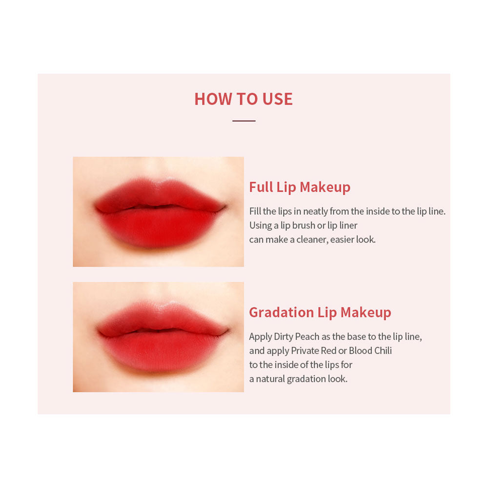 MIZON Velvet Matte Lipstick - Peaches&Creme Shop Korean Skincare Malta