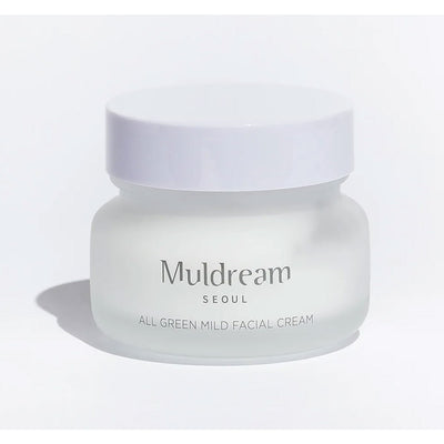 MULDREAM All Green Mild Facial Cream - Peaches&Creme Korean Skincare