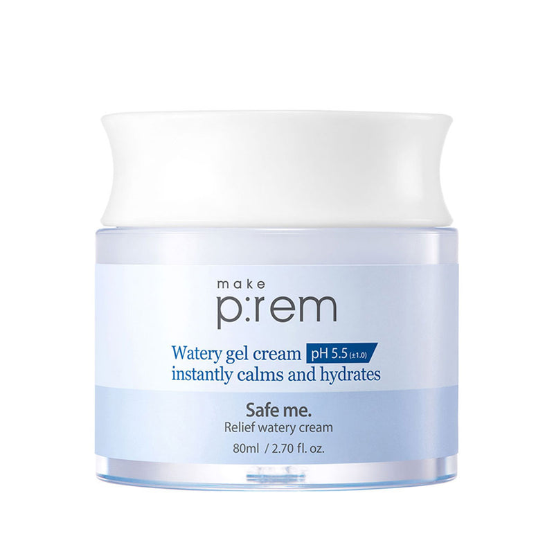 Make P:rem Safe Me Relief Watery Gel Cream - Peaches&Creme Shop Korean Skincare Malta