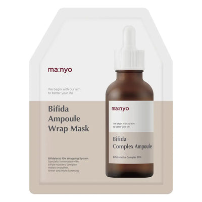 Ma:nyo Bifida Ampoule Wrap Mask - Peaches&Creme Korean Skincare Malta