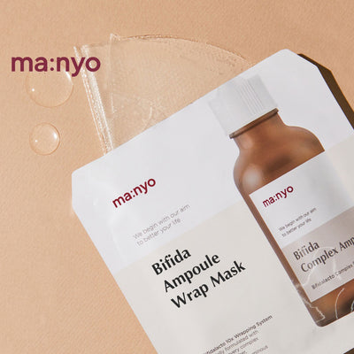 Ma:nyo Bifida Ampoule Wrap Mask - Peaches&Creme Korean Skincare Malta